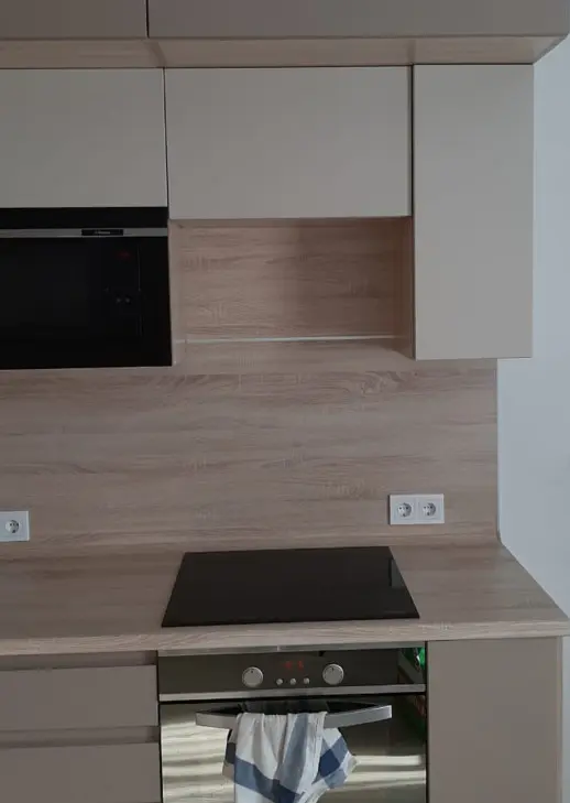 Кухонный гарнитур «Кухонный гарнитур «Софт мокко угловая»»