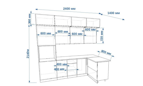 Тальк Дуб сонома - 3 (2400х1400 мм)