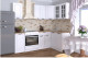 Кухонный гарнитур «Кухонный гарнитур «Белый Вегас - 2 (1400х1600 мм)»»