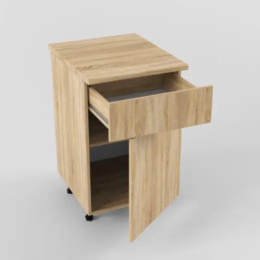 Шкаф нижний 500 1 ящик 1 дверь Дуб сонома