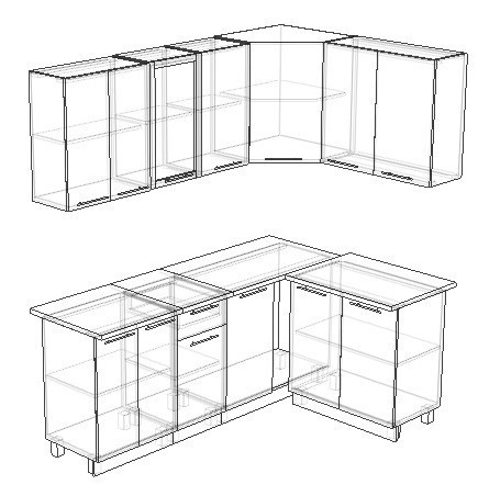 Волна Фиолетовый металлик арт. 12 - 2000х1400